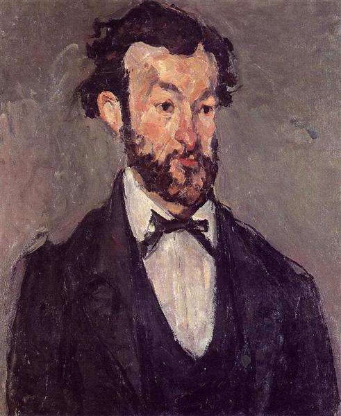 Portrait of Antoine Valabregue, c.1871 - Paul Cezanne