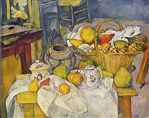Stilleben mit Früchtekorb - Paul Cézanne