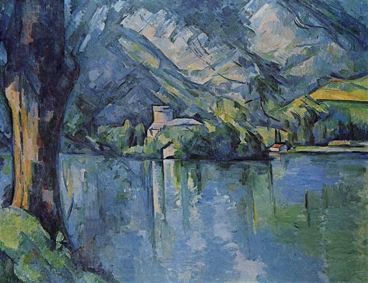 The Lac d'Annecy, 1896 - Paul Cezanne
