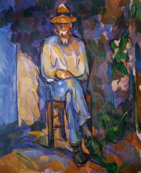The Old Gardener, 1906 - Поль Сезанн