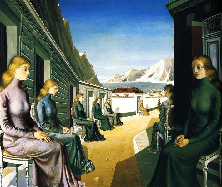 The Village of the Sirens, 1942 - Paul Delvaux