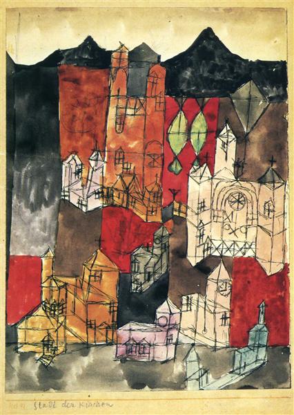 City of Churches, 1918 - Paul Klee