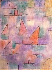 Harbour with sailing ships - Paul Klee