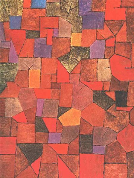 Mountain Village (Autumnal), 1934 - Paul Klee