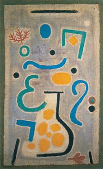The vase - Paul Klee
