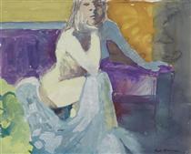 The Model with Pensive Look - Paul Wonner