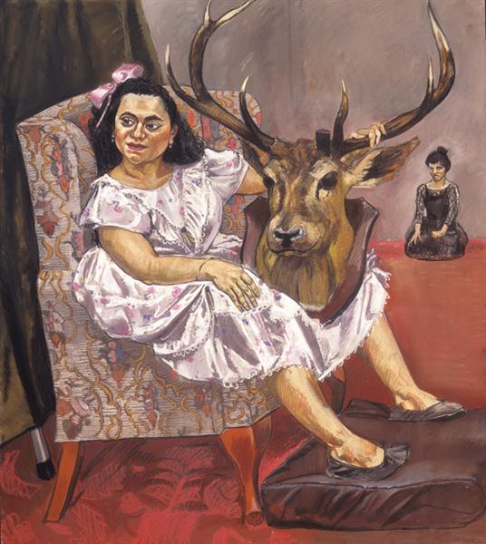 Snow White Playing with her Father's Trophies, 1995 - Paula Rego