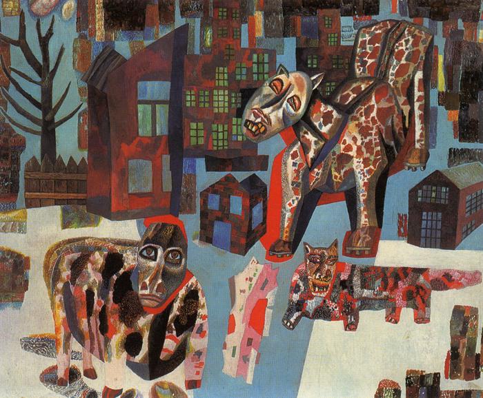 Животные, 1925 - 1926 - Павел Филонов