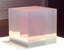 Pink Blue Cube - Peter Alexander