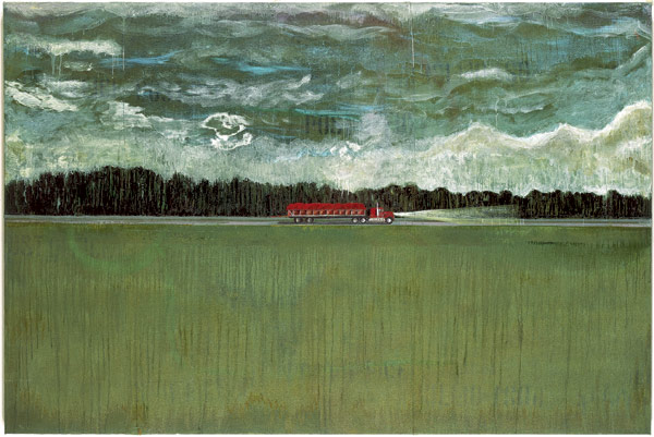 Hitchhiker, 1990 - Peter Doig