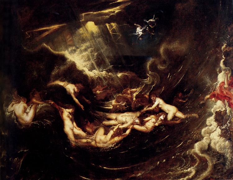 Hero and Leander, c.1604 - c.1605 - Pierre Paul Rubens