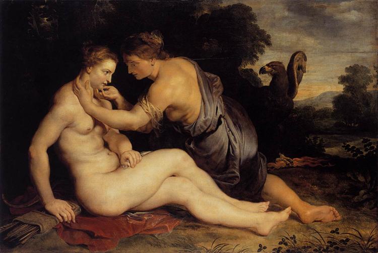 Jupiter and Callisto, 1611 - 1613 - Пітер Пауль Рубенс
