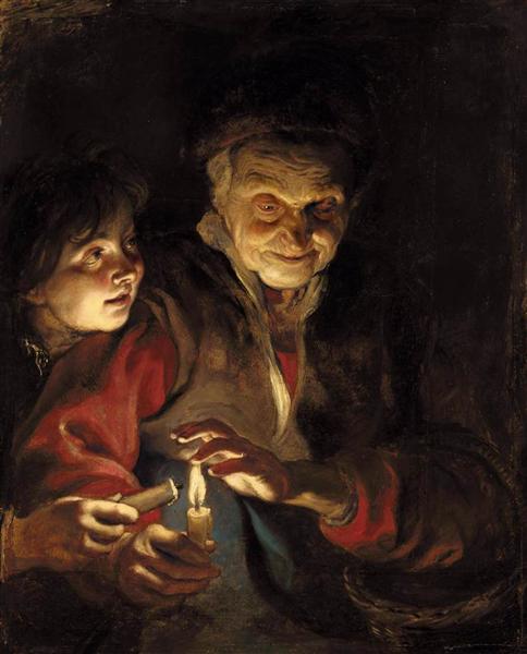 Night Scene, 1616 - 1617 - Пітер Пауль Рубенс