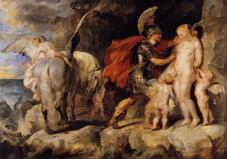 Perseo liberando a Andrómeda, c.1622 - Peter Paul Rubens
