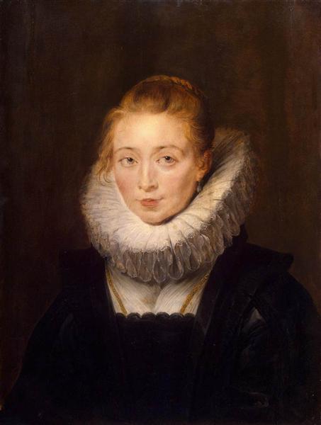 Portrait of a Chambermaid of Infanta Isabella, c.1625 - Peter Paul Rubens