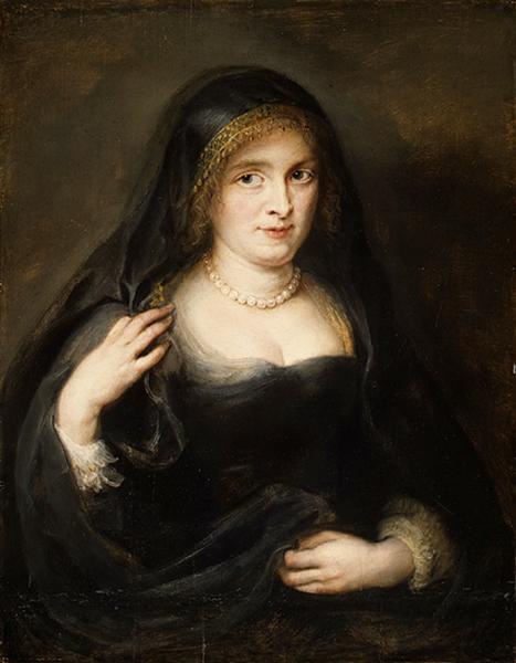 Portrait of a Woman, Probably Susanna Lunden, c.1625 - c.1627 - Пітер Пауль Рубенс