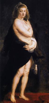 Hélène Fourment sortant du bain - Pierre Paul Rubens