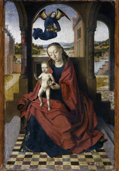 Madonna with the Child, 1460 - Петрус Кристус