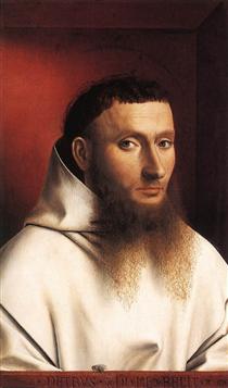 Retrato de um Cartuxo - Petrus Christus