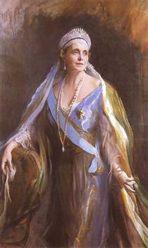 Queen Marie of Romania - Philip Alexius de László