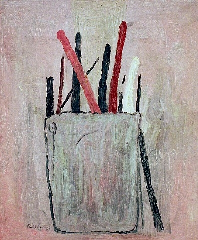 Brushes, 1969 - Philip Guston