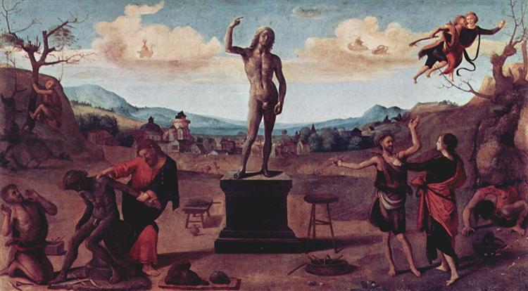 The Myth of Prometheus, 1515 - Пьеро ди Козимо