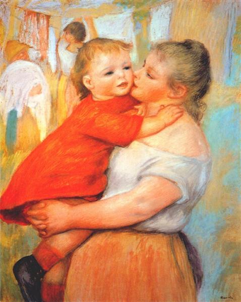 Aline and Pierre, 1887 - Auguste Renoir