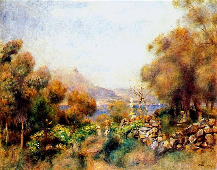 Antibes, 1893 - Pierre-Auguste Renoir