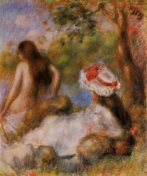 Bathers, 1894 - Auguste Renoir