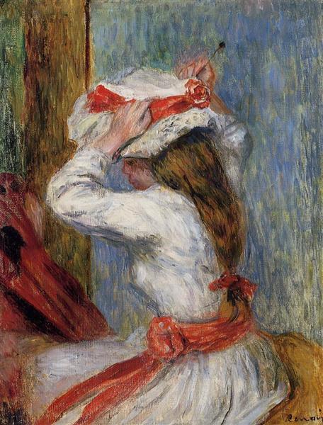 Child`s Head - Auguste Renoir
