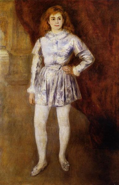 Madame Heriot en travesti, 1875 - 1876 - Пьер Огюст Ренуар