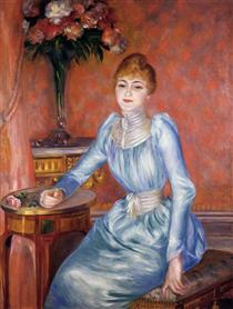 Madame Robert de Bonnieres - Auguste Renoir