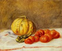 Melon and Tomatos - Pierre-Auguste Renoir