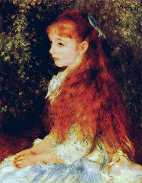 Portrait d'Irène Cahen d'Anvers, 1880 - Auguste Renoir