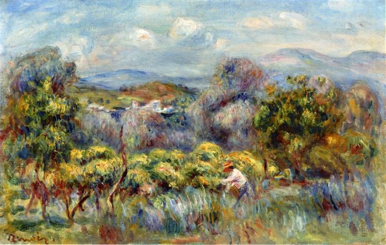 Orange Trees - Auguste Renoir