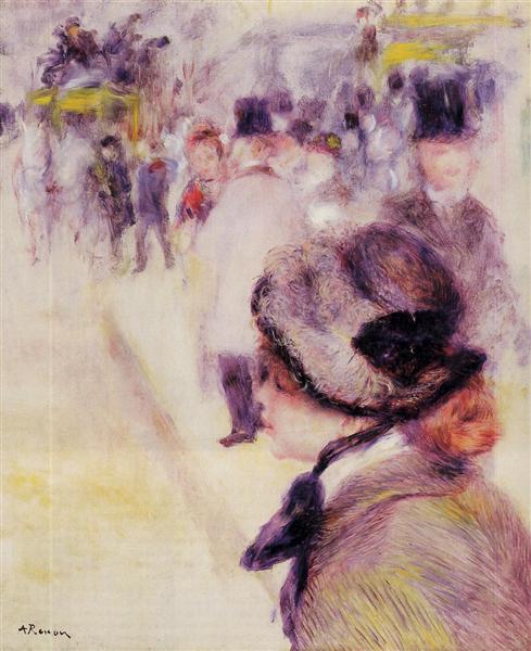 Place Clichy, c.1880 - Pierre-Auguste Renoir