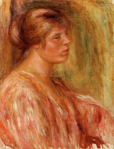 Portrait of a Woman - Pierre-Auguste Renoir