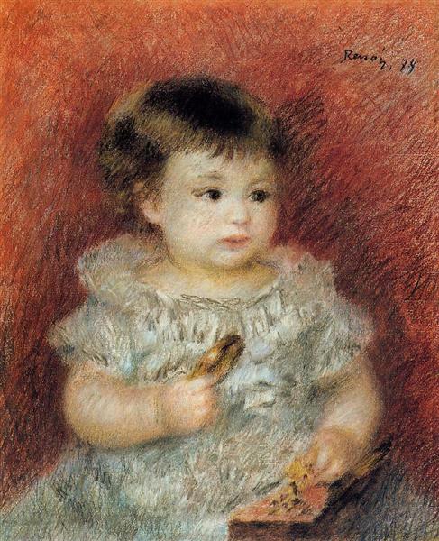Portrait of Lucien Daudet, 1875 - Auguste Renoir
