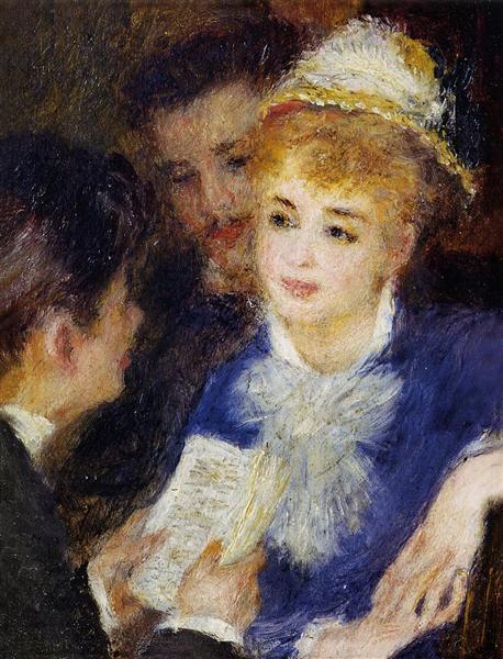 Reading the Part, 1874 - 1876 - Pierre-Auguste Renoir
