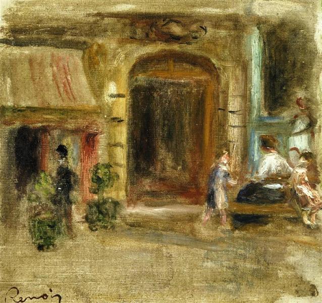 Rue Caulaincourt, 1905 - Пьер Огюст Ренуар