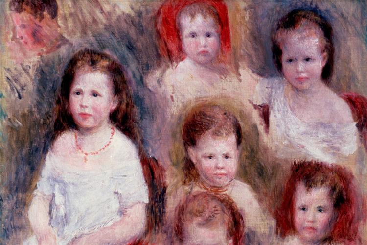 The Children - Pierre-Auguste Renoir
