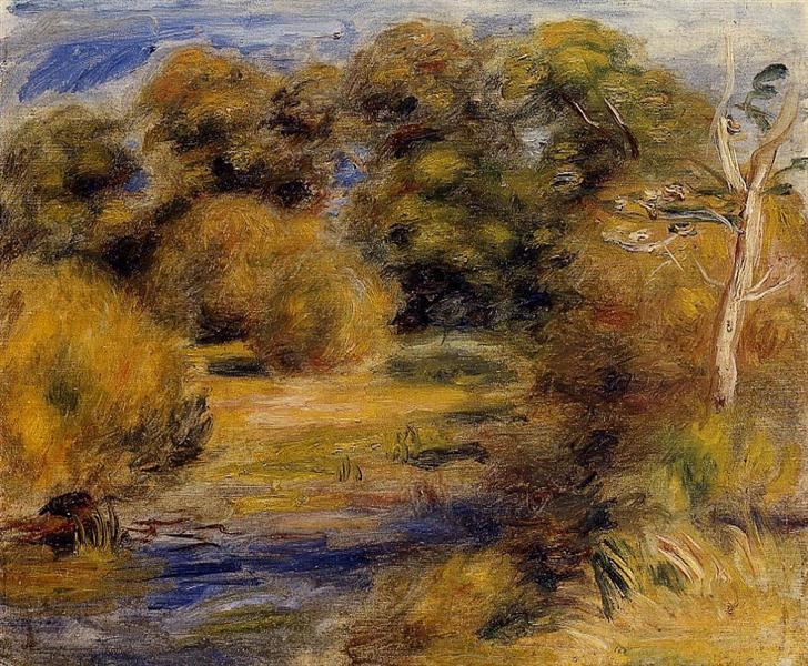 The Clearing - Auguste Renoir
