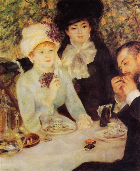 The End of Lunch, 1879 - Auguste Renoir