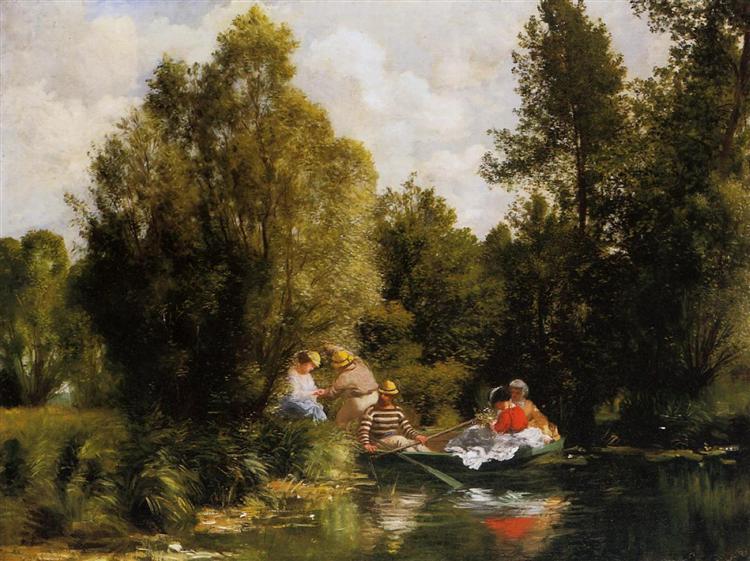 The Fairies Pond, 1866 - 雷諾瓦
