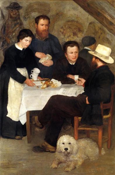 The Inn of Mother Anthony, 1866 - Pierre-Auguste Renoir