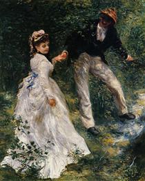 O Passeio - Pierre-Auguste Renoir