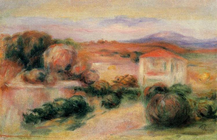 White Houses, c.1910 - Pierre-Auguste Renoir