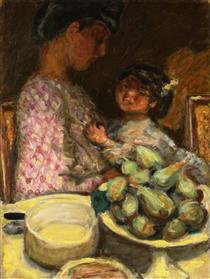 A Plate of Figs - Pierre Bonnard