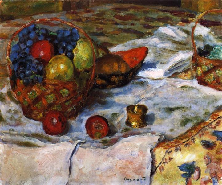 Still LIfe with Earthenware Dish, 1918 - 皮爾·波納爾