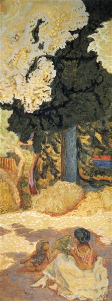 The Mediterranean. Triptych - Pierre Bonnard